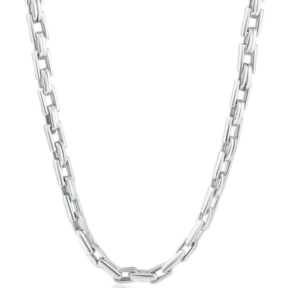 Pompeii Men's 14k Gold (80gram) or Platinum (150gram) 6.5mm Link Chain Necklace 24" (,)