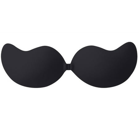 

Women Fruit Shape Cup Invisible Sticky Bra Push Up Backless Strapless Bralette Underwear Front Closure Self-Adhesive Silicone Nipple Cover