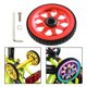 thumbnail image 3 of Rueda fácil de bicicleta plegable Macarena Ruedas fáciles Rojo, 3 of 8