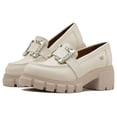 thumbnail image 1 of Zapato Mocasin Dama Salamandra Moda Formal Elegante 22-26 beige 22, 1 of 6
