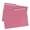 Pink, variant on UBMOVE Letter Size 1/2 Cut Tab File Folders, 25 Count, 1 Pack