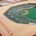 thumbnail image 3 of IDNA Arizona Diamondbacks 3D StadiumViews Picture Frame, 3 of 5