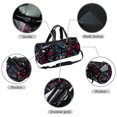 thumbnail image 2 of Motorcycle Weekender Sports Bag with Interior Zipper Pocket - Large Capacity Gym Bag for Soccer and More, 2 of 6