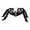 Purple, variant on Halloween Decorations Giant Spider, Hairy Scary Fake Skull Spider, Torso with reflective sequins, Realistic Spider Props for Indoor Outdoor Home Decor