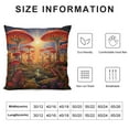 thumbnail image 5 of JEUXUS  Mushroom Pillow Covers Colorful Mushroom Throw Pillow Covers,Boho Mushroom Decorative Pillowcases, 5 of 5