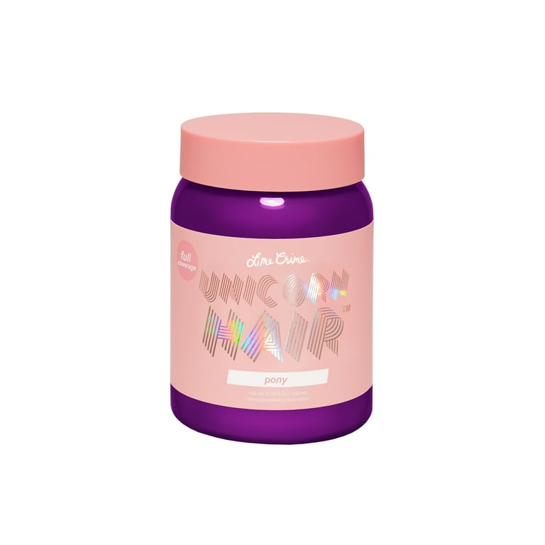 Lime Crime Unicorn Hair, Semi-Permanent Hair Color, Vegan, Full