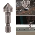 thumbnail image 3 of Herramienta de biselado de seis hojas, cuchillo de biselado con mango hexagonal, abridor de agujeros específico para carpintería, cuchillo de biselado de guía rápida, 3 of 5