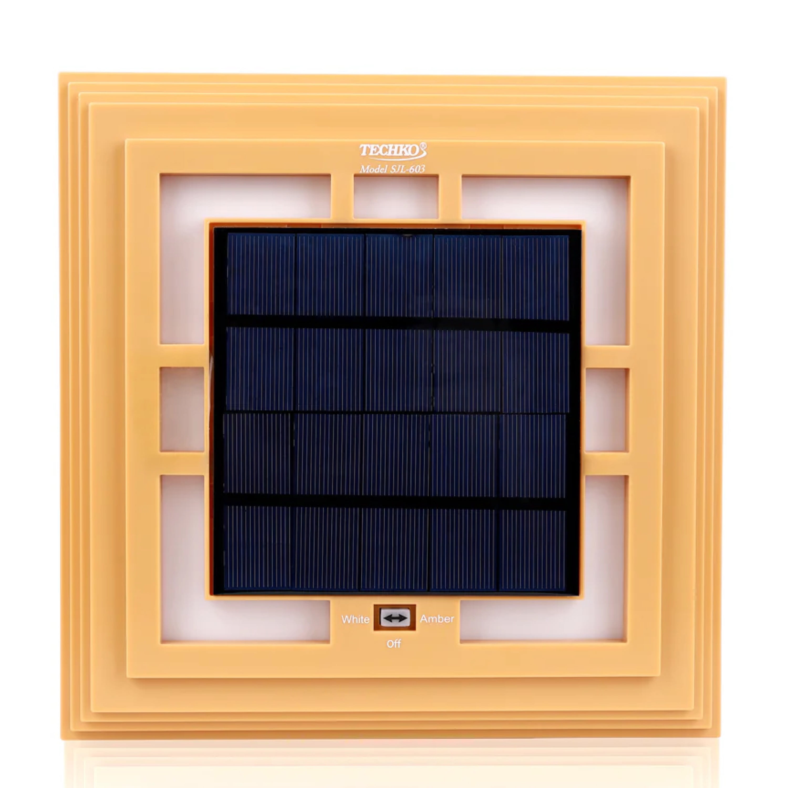 Techko Solar Zen Lantern – Amber or White Light (33.4"high)