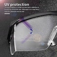 thumbnail image 3 of MOJMBSBY ANSI Z87 Adjustable Temples Protective Eyewear, PVC Black, 3 of 9