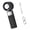 Elegant black, variant on Tibvox Fashionable Cooling Fan Portable Rechargeable 4000mAh Battery Fan for Students