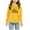 Yellow, variant on Honeeladyy Christmas Boys Girls Hooded Pullover Kids Loose Hoodies Sweatshirt Tops Soft Printed Warm Blouse #Fa-Halloween Gifts