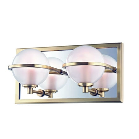 

Hudson Valley Lighting 6442 Axiom 2 Light 12 Wide Led Bathroom Vanity Light - Brass