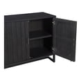 thumbnail image 4 of Moe's Home Collection Sierra Cabinet Wood Black, 4 of 9