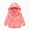 Pink, variant on zuwimk Girls Windbreaker Jacket - Lightweight Wind and Water Resistant Insulated Girls Jacket with Storm Cuff Sleeves & Hood(4-5Years,Light Pink)