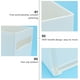 thumbnail image 5 of EeaseMX Caja de almacenamiento multiusos para cocina, de plástico, apilable, organizador de artículos diversos (blanco), 5 of 7