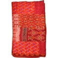thumbnail image 3 of Trademoon Handwoven Silk Patola Kantha – Elegant, Lightweight, Traditional Design, Perfect for Weddings and Festivals Size - Queen / Double - 90 x 108 Inch / 228 cm x 274 cm, 3 of 5