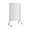 Gray, variant on Safco Impromptu Full Whiteboard Screen in Black