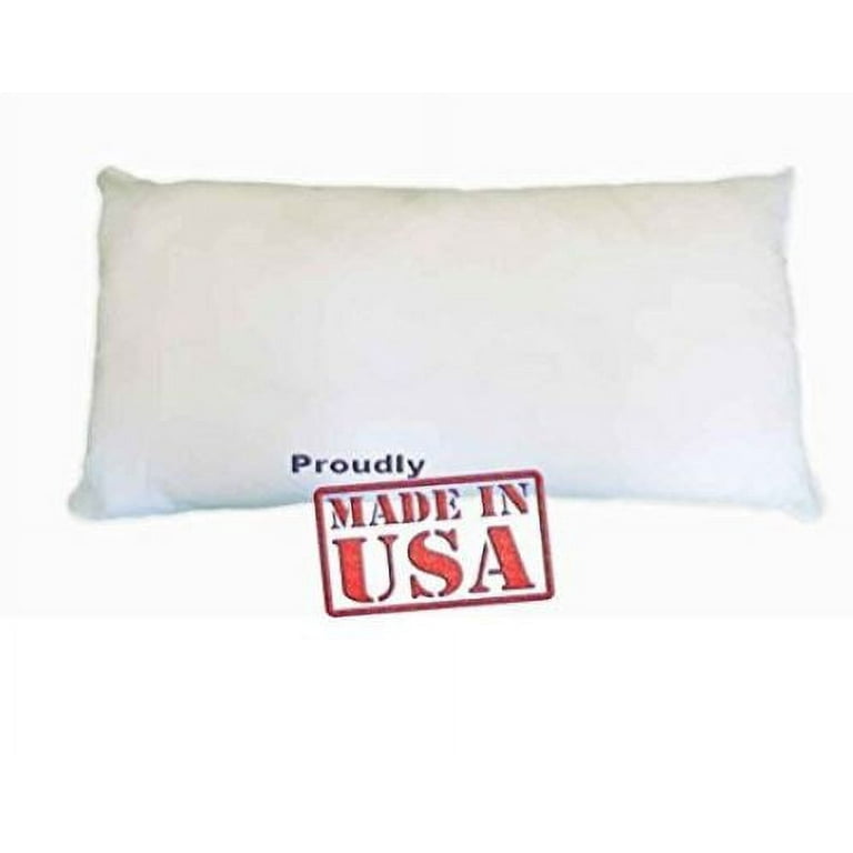 Mybecca (4 Pack) 24 x 24 Premium Hypoallergenic Stuffer Pillow Insert Square Form POLYESTER, White