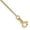 Yellow, variant on 14K Yellow Gold 10 in. 0.5 mm Box with Spring Ring Clasp Chain Anklet
