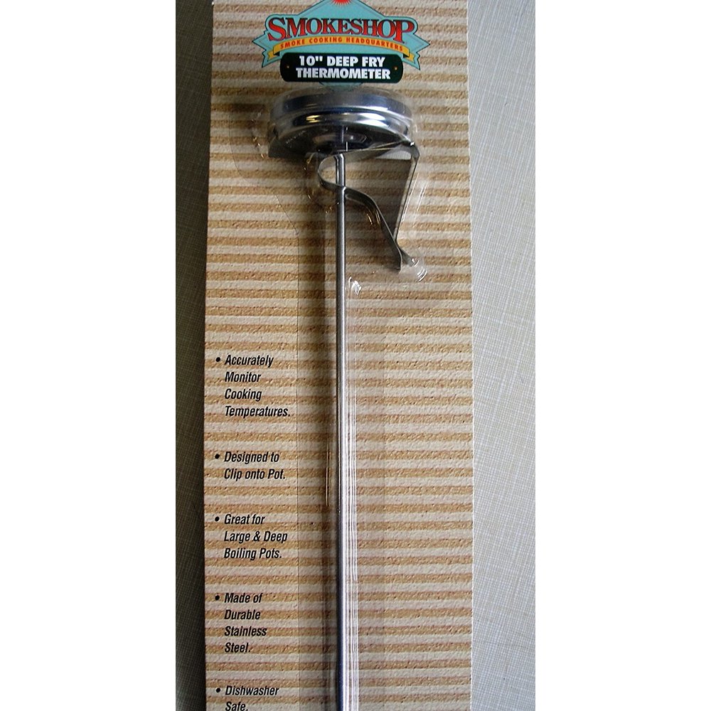 Brinkmann 10" Stainless Deep Fryer Thermometer
