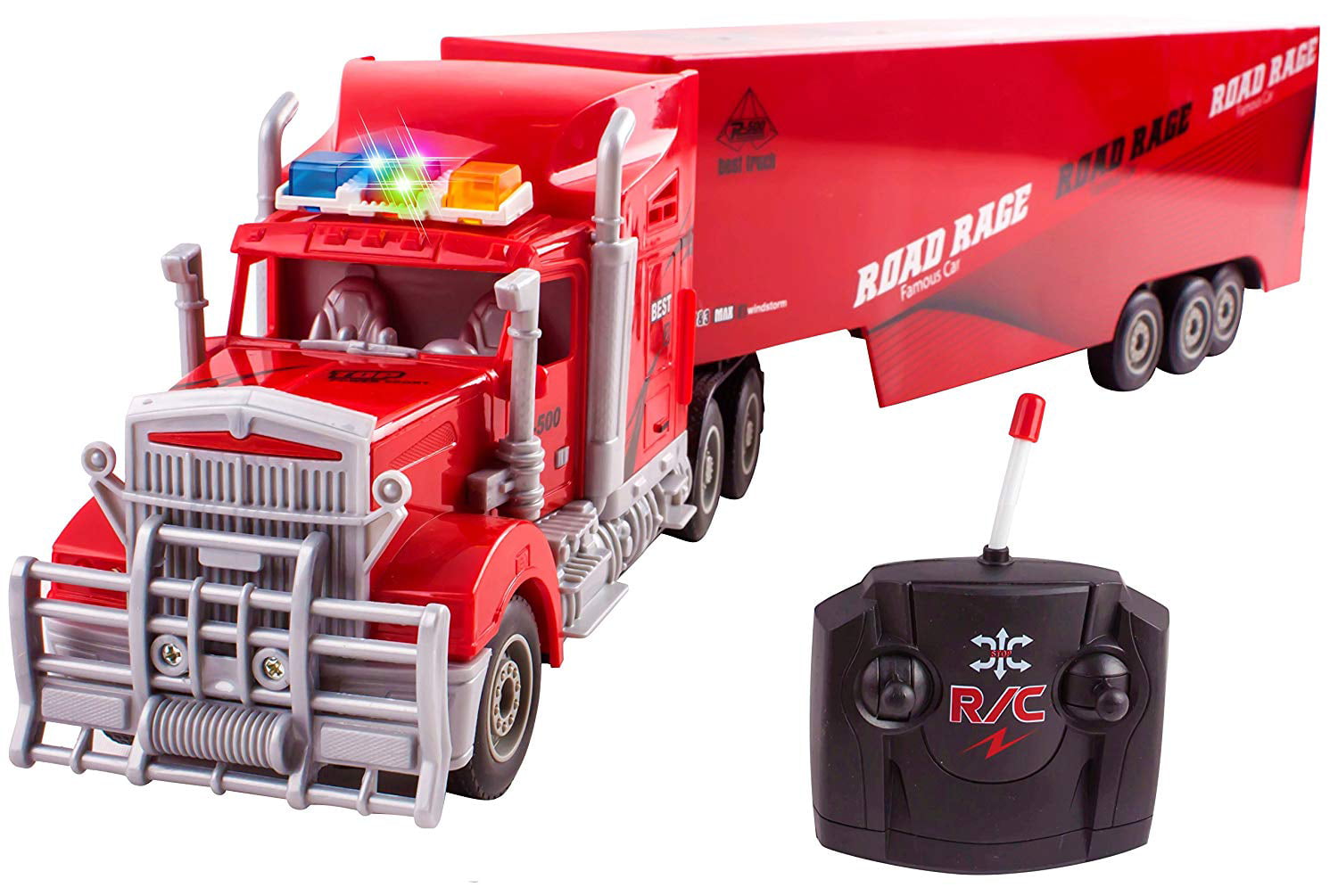 Toy Semi Truck Trailer 23 Electric Hauler Remote Control Rc Children S