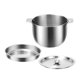thumbnail image 5 of Contenedor de grasa de tocino Colador de grasa Rellenable fácilmente Separador de aceite de cocina Lata Filtros de tapa de olla, 5 of 9