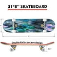 thumbnail image 2 of Seamless from butterflies and flowers clip art Outdoor Skateboard Longboards 31"x8" Pro Complete Skate Board Cruiser, 2 of 5