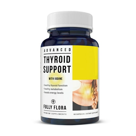 Advanced Thyroid Support Supplements, Made of Vitamins, Minerals, and Herbs to Improve Health and Increase Energy