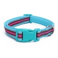 thumbnail image 3 of CHBORLESS 2 Pack Reflective Dog Collar Adjustable Nylon Pet Puppy Collar with Neoprene Padded,Blue Green,M, 3 of 7