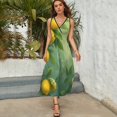 thumbnail image 5 of Delicious Lemon Vestido Sin Mangas Vestidos Para Mujer, Vestido Suelto De Verano 2025, 5 of 5