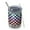 Gradient Color Checkered, variant on 12oz Tumblers Gradient Color Checkered Pattern Vacuum Insulated Stainless Steel Travel Tumbler Cups Mug with Lid and Straw for Beer,Coffee,Beverages with Cleaning Brush for Cold & Hot Drinks