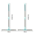 thumbnail image 2 of Clearance! Sweeper Wet Mopping Cloth Scrub Silicone Floor Squeegee with 180° Rotation and Extension for Floor Bathroom Kitchen Shower Tile Glass Cleaning One Size Multi-Color, 2 of 8