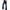 Navy Blue, variant on Chiclily Women's Black Flare Leggings, High Waist Joggers, Tummy Control Workout Yoga Pants, Size L