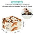 thumbnail image 5 of Squirrel Travel Portable Square Jewelry Box Organizing Rings Earrings Necklaces Bracelets for Girls Women, 5 of 6