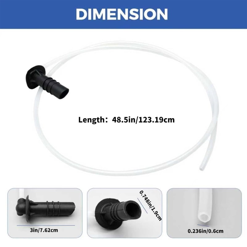 Ice Maker Fill Tube Prevent Cracking Low Temperature Fill Tube Replacement
