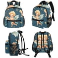 thumbnail image 4 of Cupid Traveling Backpack with Adjustable Shoulder Strap, Large Capacity, Printed Design, Lightweight, Suitable, School Backpack Set, Large Backpack., 4 of 6