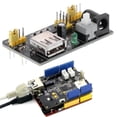 thumbnail image 2 of 4pcs 5V/3.3V Power Module FR-4 Breadboard Power Supply Board Adapter High Performance Converter for MB102 Prototype Breadboard, 2 of 8