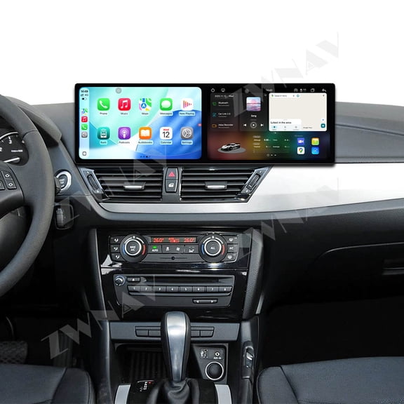 ZWNAV Dual 9.1 inch Screen Car Radio For BMW X1/F48 2009-2016 Android 15 Multimedia Player GPS Navigation Auto DSP Stereo Host