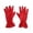 Red, variant on Elegant Summer Black Lace Women and Girls Lightweight Sheer Mesh Sun Mittens with Delicate Floral Design for Formal Events and Party Wear, Red