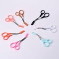 thumbnail image 4 of Eyebrow Trimmer Scissor With Comb Lady Woman Men Hair Removal Grooming Shaping Stainless Steel Eyebrow Remover Makeup Tool, 4 of 5