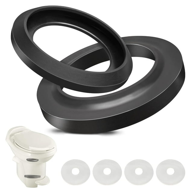 Toilet Water Valve Kit Replacement Part Seal 34120, RV Waste Ball Seal Ring Kit Compatible with Thetford Aqua-Magic Style Plus/Style Lite/Style II/Residence Toilets