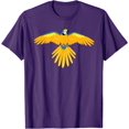 thumbnail image 1 of Cute Flying Blue Yellow Parrot Tropic Exotic Bird Design T-Shirt, 1 of 1