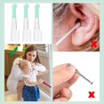 thumbnail image 4 of Ear Spoon Tips Ear Cleaner Replacement Set for 3.5 mm Otoscope Plastic Ear Cleaner Tips Reusable Ear Cleaner Spoon Tip for Teens Adults Family Ear Health Care (Light Green), 4 of 7