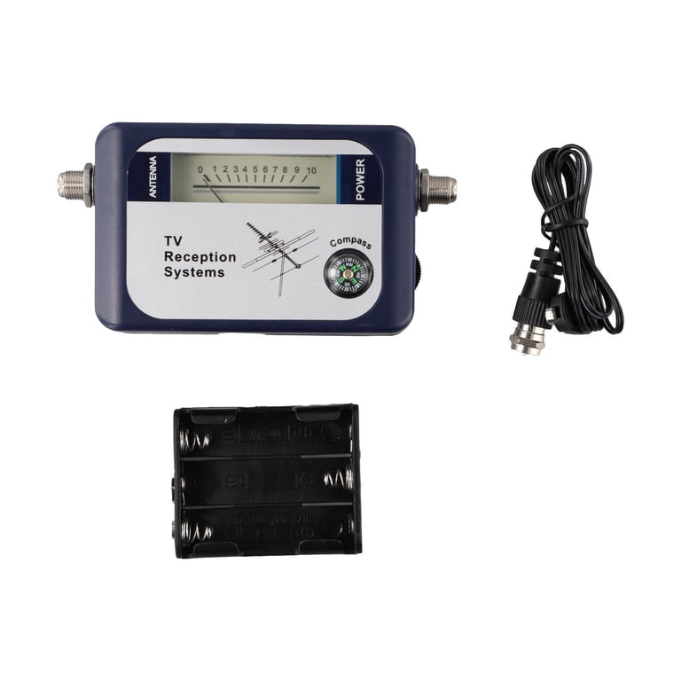 SatMaximum DVB-T Antenna Signal Finder Meter - HDTV Aerial Strength Meter With Compass & LCD Backlight, 300214
