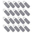 thumbnail image 1 of Riwesomey 20x deslizador de cremallera desmontable de goma y Metal, fácil instalación y tirador de cremallera de duradero Herramientas y ferretería Gris, 1 of 6