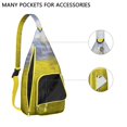 thumbnail image 4 of Modern Abstract Sling Backpack - Clean Line Geometric Print Crossbody Bag, Fashionable Water-Resistant Daypack, 4 of 4