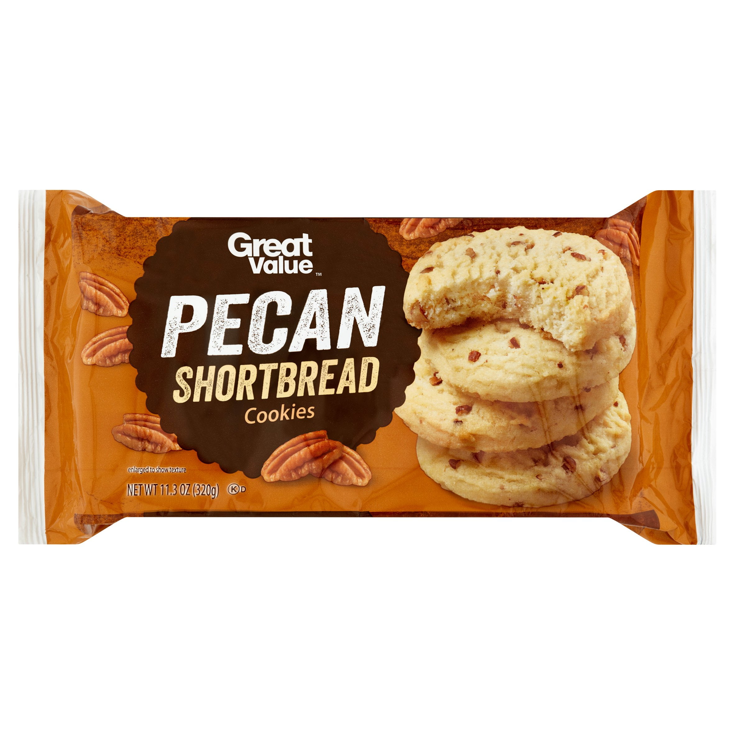 Great Value Pecan Shortbread Cookies 11.3oz by Wal-Mart Stores, Inc.