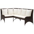 thumbnail image 1 of vidaXL Garden Corner Sofas 2 pcs Poly Rattan Brown, 1 of 4