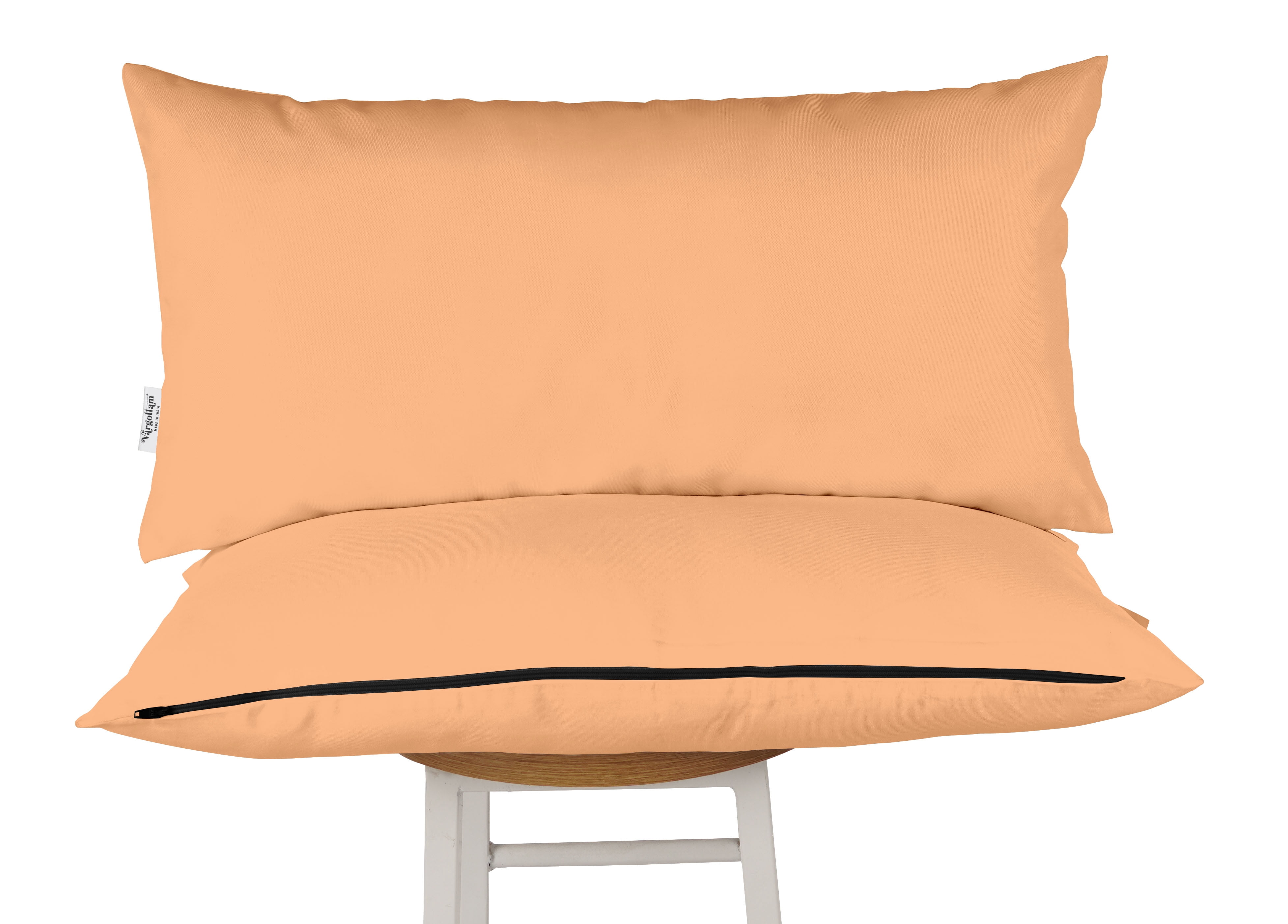 Vargottam Indoor/Outdoor Polyester Fabric Lumbar Pillow With Insert