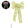 thumbnail image 1 of Christmas Pendant Bow Decorative LED  Tree Pendant with Lights for Festival Party, 1 of 8